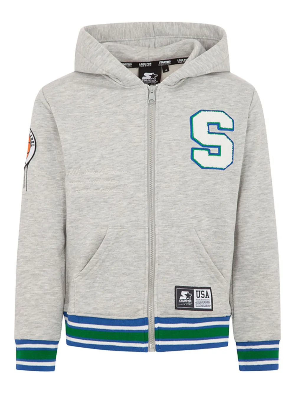 Толстовка на молнии Starter Kids, серый
Толстовка на молнии Starter Kids, серый
