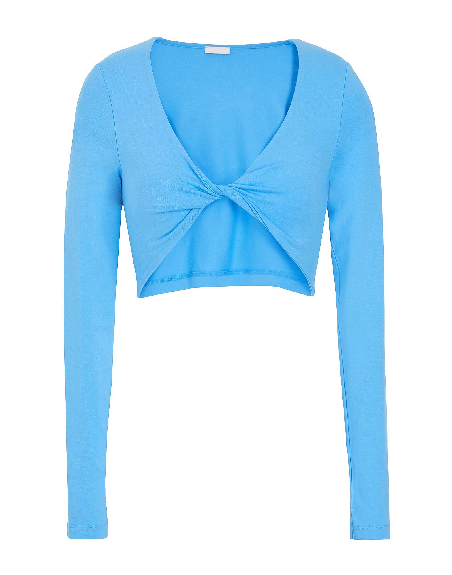 Кроп-топ Viscose Jersey Front Twist Top 8 By Yoox, светло-голубой
Кроп-топ Viscose Jersey Front Twist Top 8 By Yoox, светло-голубой