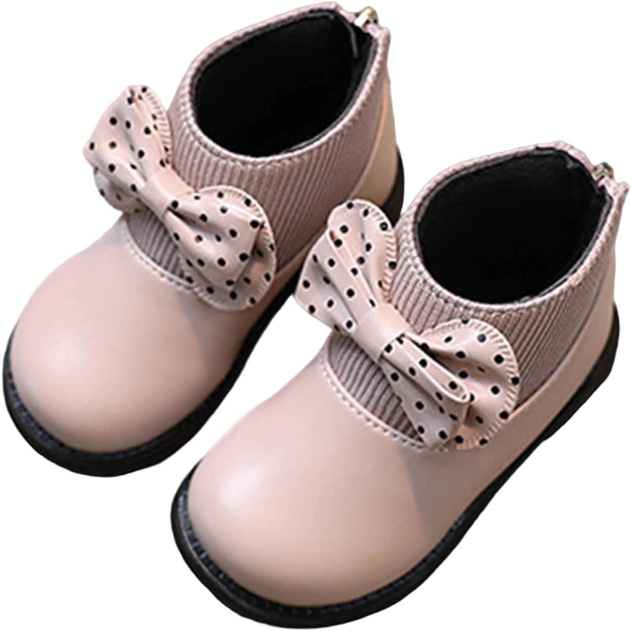 Ботинки с бантиком для девочек, удобные и милые боевые ботинки с задней молнией, из искусственной кожи, модные короткие ботильоны для детей 1-6 лет Generic, Pink
Ботинки с бантиком для девочек, удобные и милые боевые ботинки с задней молнией, из искусственной кожи, модные короткие ботильоны для детей 1-6 лет Generic, Pink