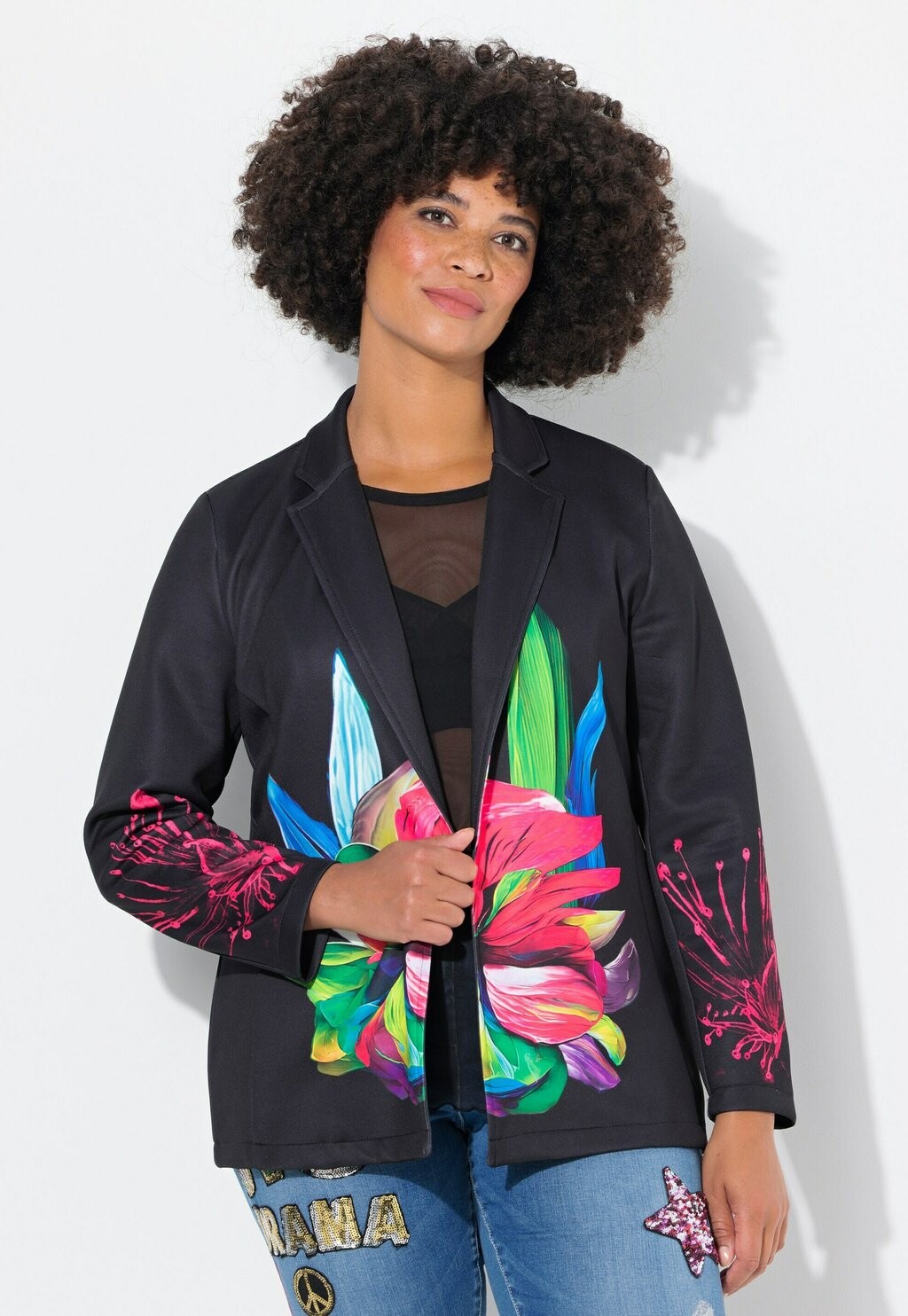 Блейзер LANGARM MIT BLUME COLOR Angel of Style, черный
Блейзер LANGARM MIT BLUME COLOR Angel of Style, черный