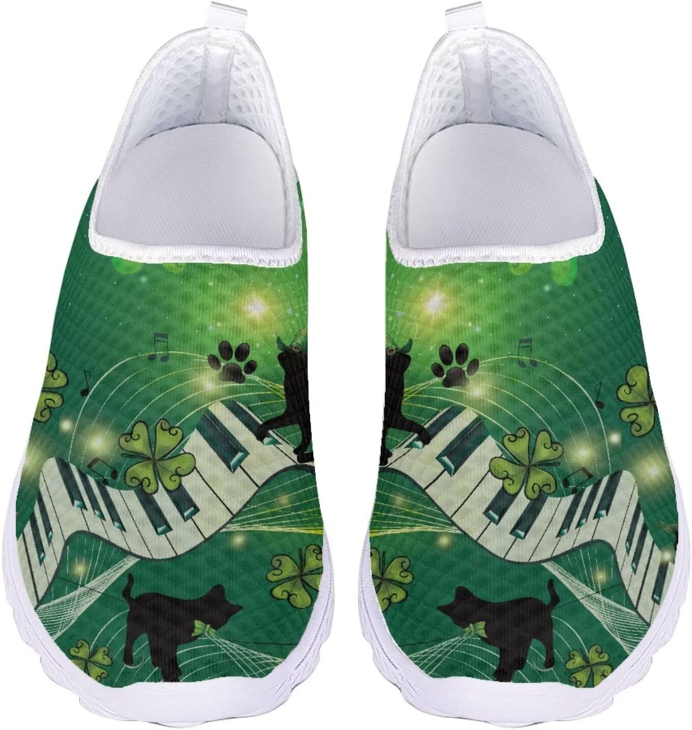 Кроссовки Veniyate легкие повседневные для женщин и мужчин, с запрокидыванием, летние пляжные акваобувь, спортивная обувь, Cat Piano Shamrocks
Кроссовки Veniyate легкие повседневные для женщин и мужчин, с запрокидыванием, летние пляжные акваобувь, спортивная обувь, Cat Piano Shamrocks