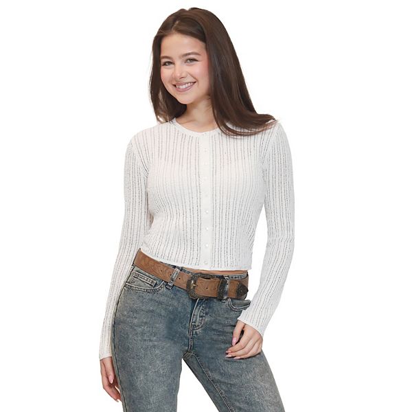 Джемпер на пуговицах с длинным рукавом для подростков Madden Girl, Natural
Джемпер на пуговицах с длинным рукавом для подростков Madden Girl, Natural