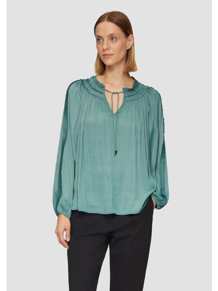 Блуза s.Oliver BLACK LABEL Bluse langarm, цвет Petrol
Блуза s.Oliver BLACK LABEL Bluse langarm, цвет Petrol