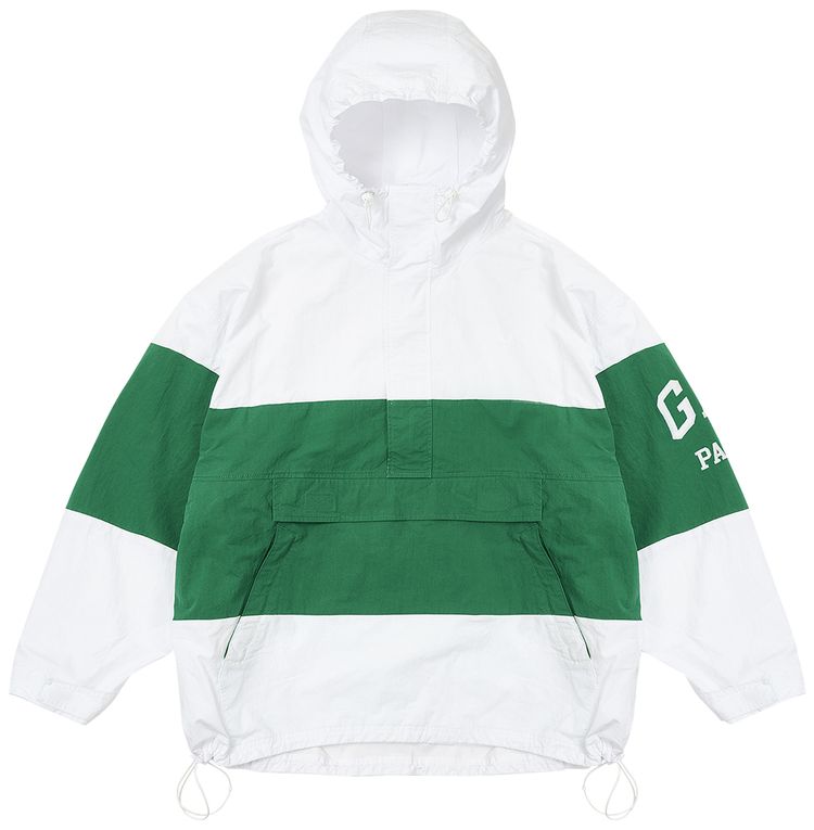 Ветровка Palace x Gap Windbreaker 'White/Green', белый
Ветровка Palace x Gap Windbreaker 'White/Green', белый