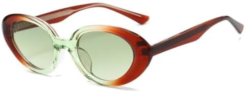 Солнцезащитные очки 2027 года с градиентной овальной формой для женщин, винтажные солнцезащитные очки для мужчин, защита от ультрафиолета UV400 для женщин MTZJH, Green Brown
Солнцезащитные очки 2027 года с градиентной овальной формой для женщин, винтажные солнцезащитные очки для мужчин, защита от ультрафиолета UV400 для женщин MTZJH, Green Brown