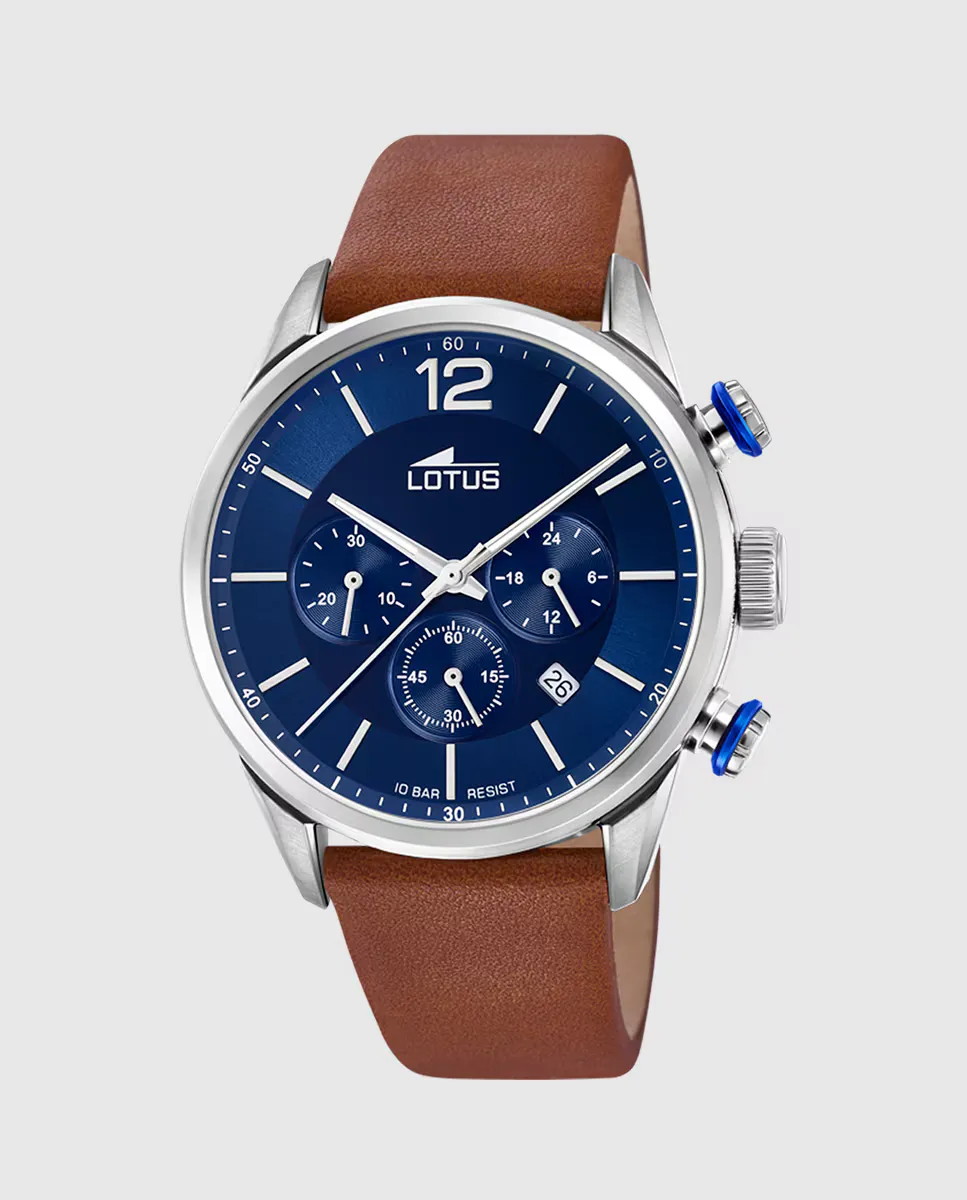 Мужские часы 18689/1 Chrono в коричневой коже LOTUS, коричневый
Мужские часы 18689/1 Chrono в коричневой коже LOTUS, коричневый