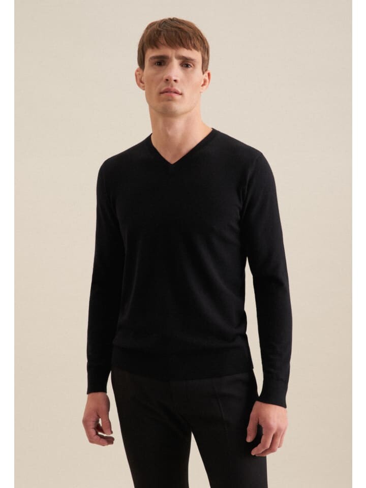 Пуловер Seidensticker, черный
Пуловер Seidensticker, черный