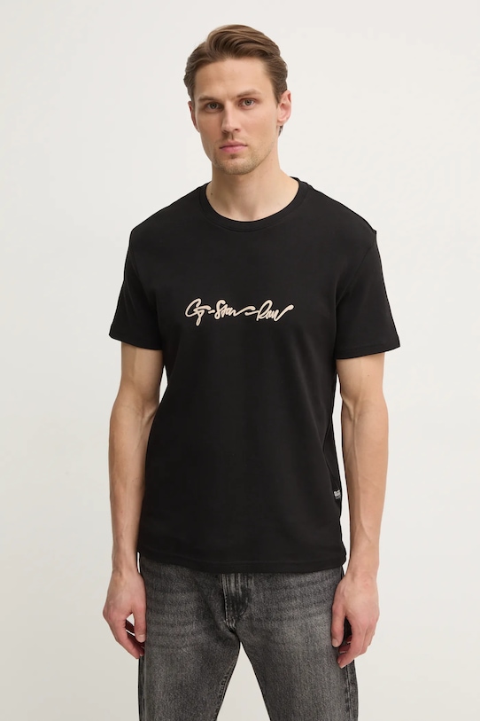 Хлопковая футболка G-Star, черный
Хлопковая футболка G-Star, черный