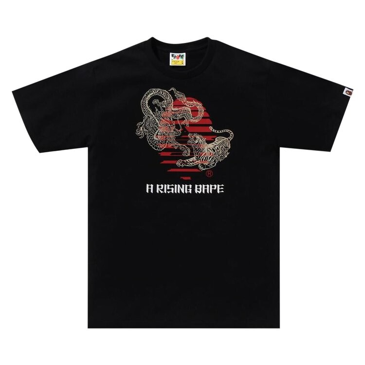 Футболка BAPE Tiger And Dragon Ape Head Tee, черный
Футболка BAPE Tiger And Dragon Ape Head Tee, черный