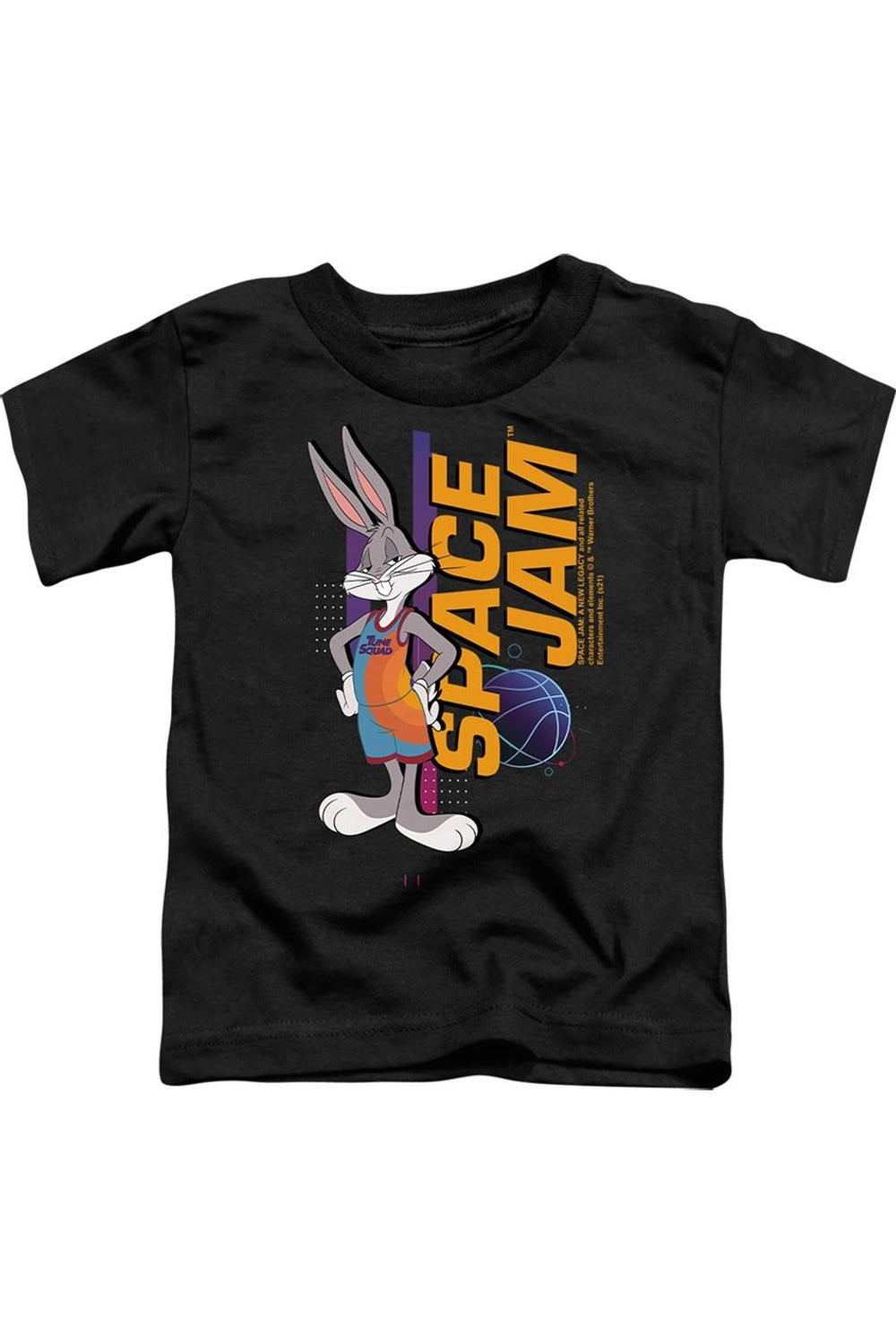 Футболка с Багзом из "Космического джема 2" для малышей Gildan, черный
Футболка с Багзом из "Космического джема 2" для малышей Gildan, черный