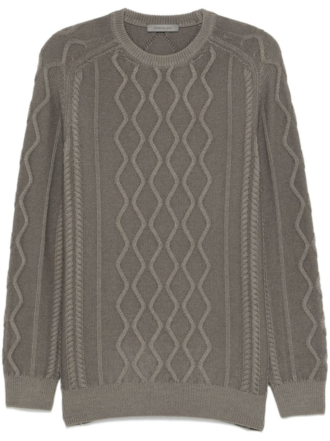 Шерстяной свитер Corneliani, коричневый
Шерстяной свитер Corneliani, коричневый