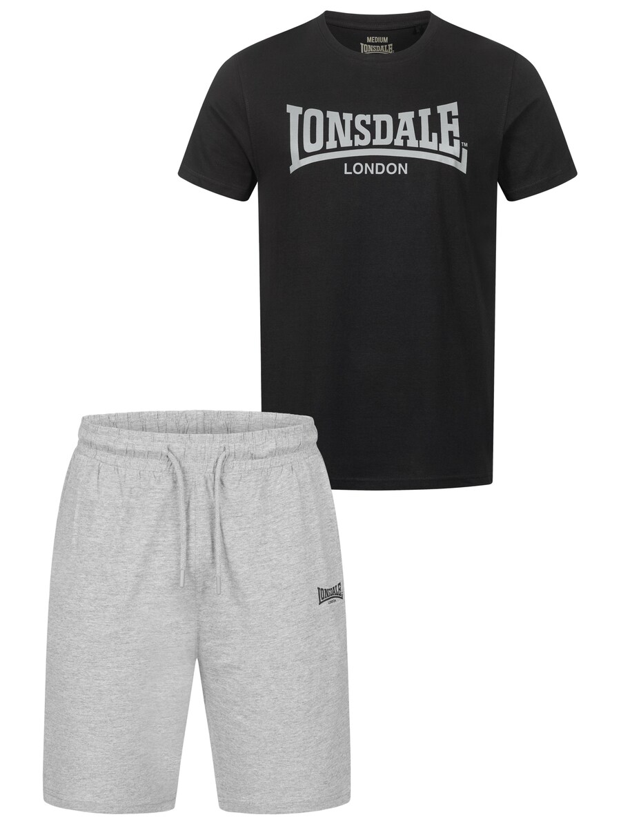 Спортивный костюм LONSDALE MOY, черный
Спортивный костюм LONSDALE MOY, черный