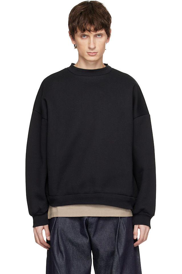 Seventh Черная толстовка с круглым вырезом v2
Seventh Черная толстовка с круглым вырезом v2