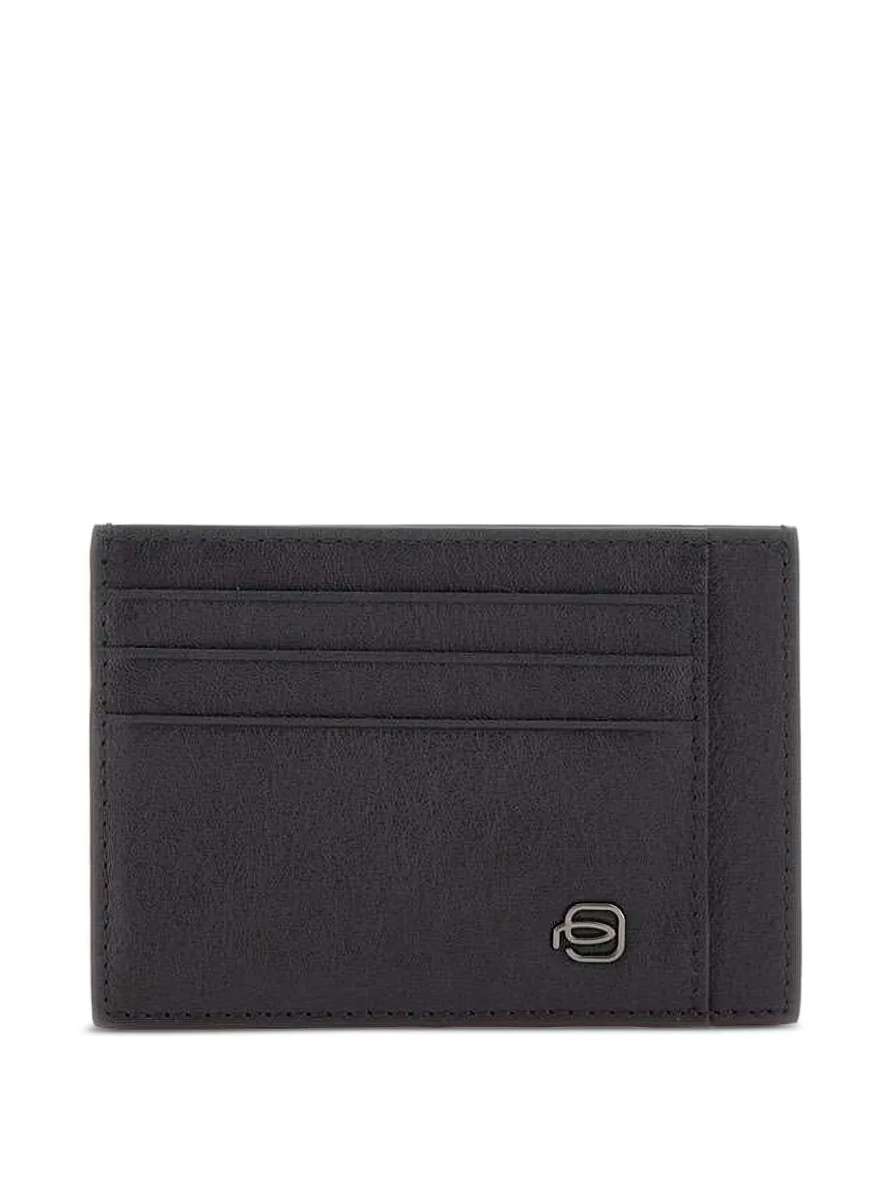 Кожаный держатель карт с логотипом PIQUADRO, черный
Кожаный держатель карт с логотипом PIQUADRO, черный