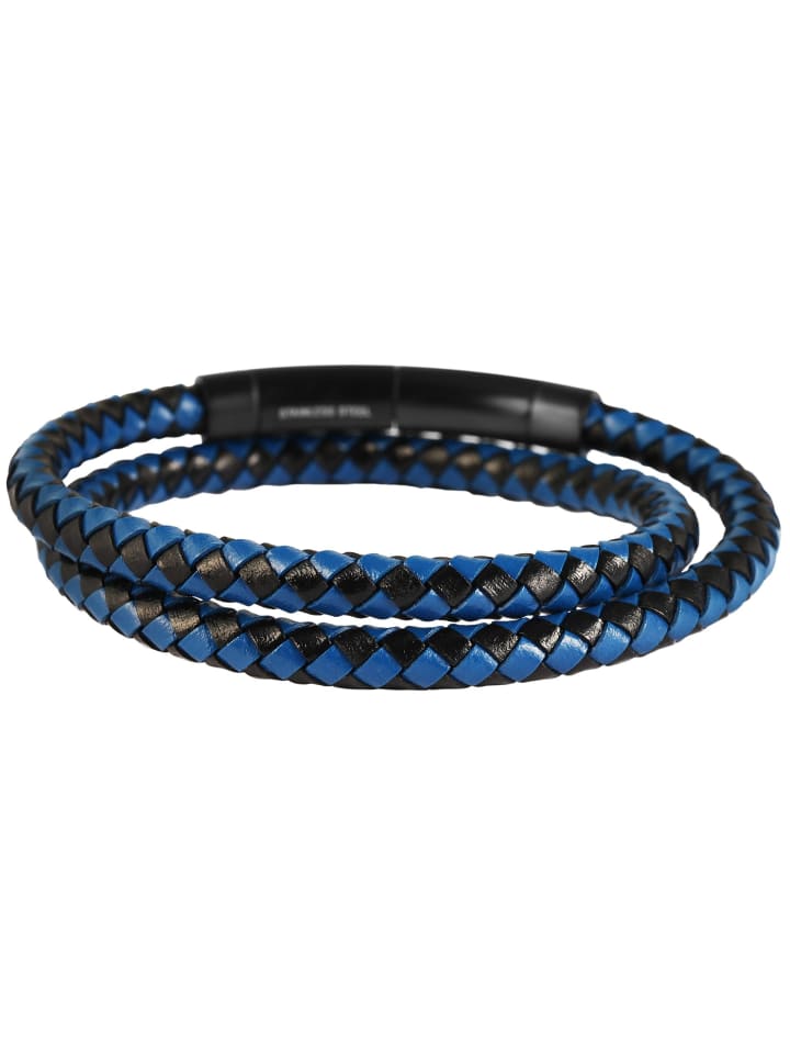 Adeliás Мужской браслет - кожаный браслет-обмотка, 43 см, черный
Adeliás Мужской браслет - кожаный браслет-обмотка, 43 см, черный