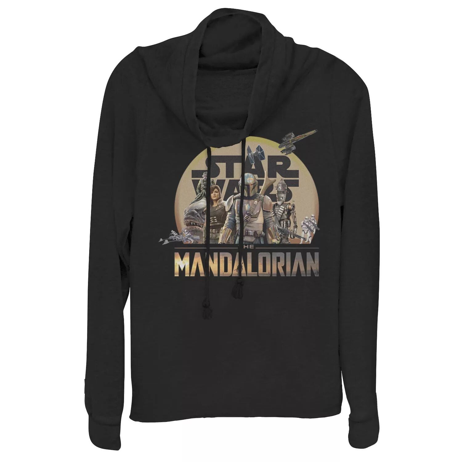 Пуловер с рисунком и хомутом для юниоров, пуловер с рисунком «Звездные войны, мандалорцы», коллаж Licensed Character
Пуловер с рисунком и хомутом для юниоров, пуловер с рисунком «Звездные войны, мандалорцы», коллаж Licensed Character