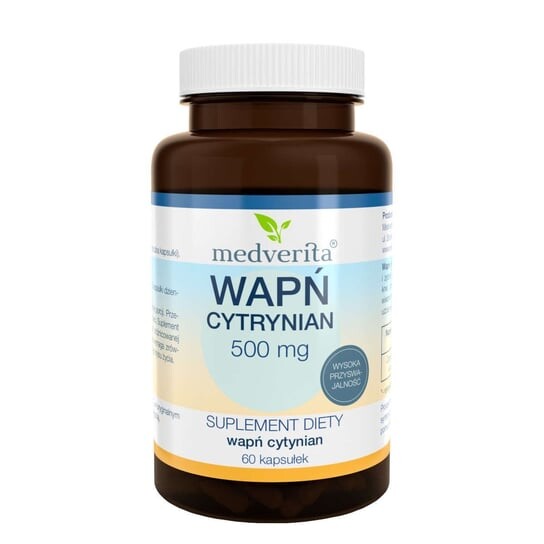 Medverita, Цитрат кальция 60 капс.
Medverita, Цитрат кальция 60 капс.