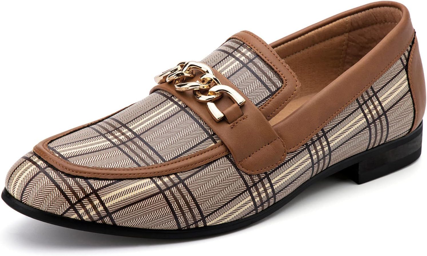 Мужские лоферы Meijiana из искусственной кожи с отделкой кисточками, без застежки, туфли-слиперы, Brown-12
Мужские лоферы Meijiana из искусственной кожи с отделкой кисточками, без застежки, туфли-слиперы, Brown-12