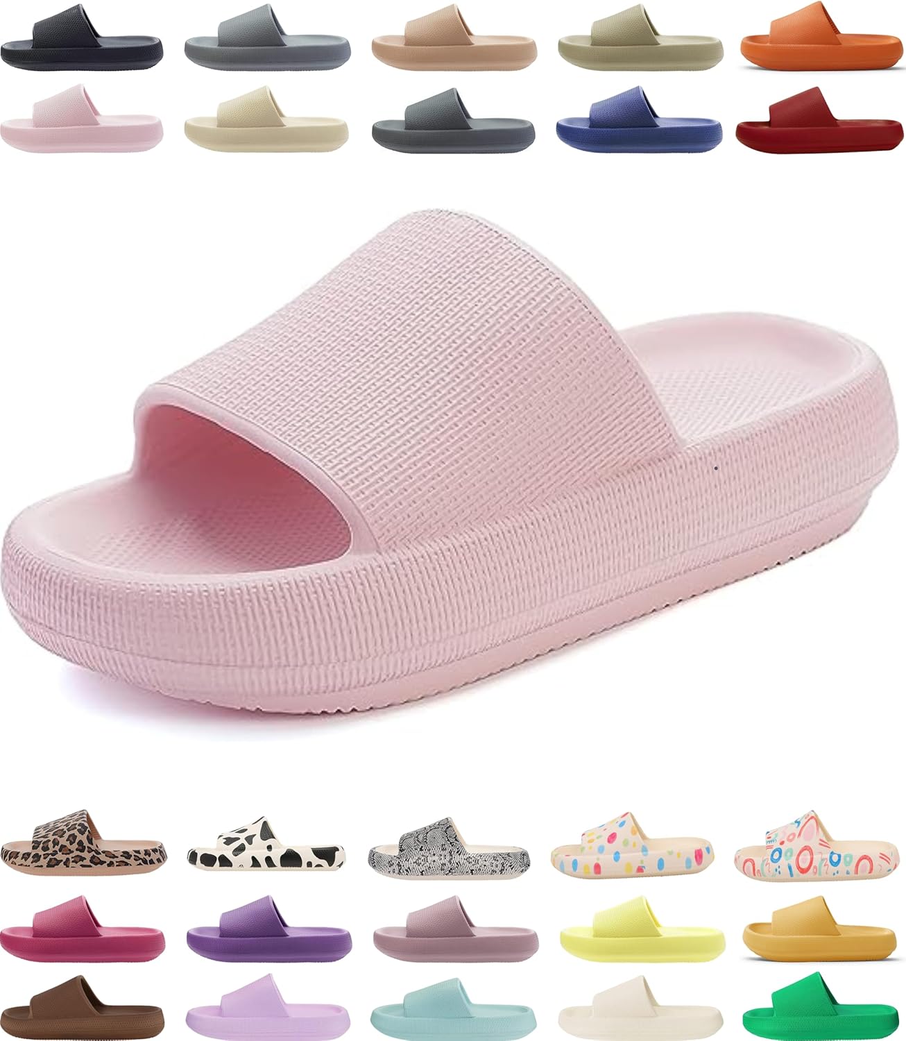 Тапочки-подушки GARDMA для женщин и мужчин, светло-розовый
Тапочки-подушки GARDMA для женщин и мужчин, светло-розовый