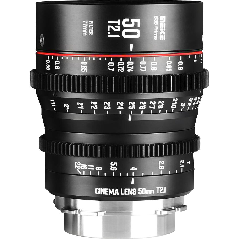 Кинообъектив Meike 50 мм T2.1 Super 35 Cine Prime Lens (крепление PL)
Кинообъектив Meike 50 мм T2.1 Super 35 Cine Prime Lens (крепление PL)