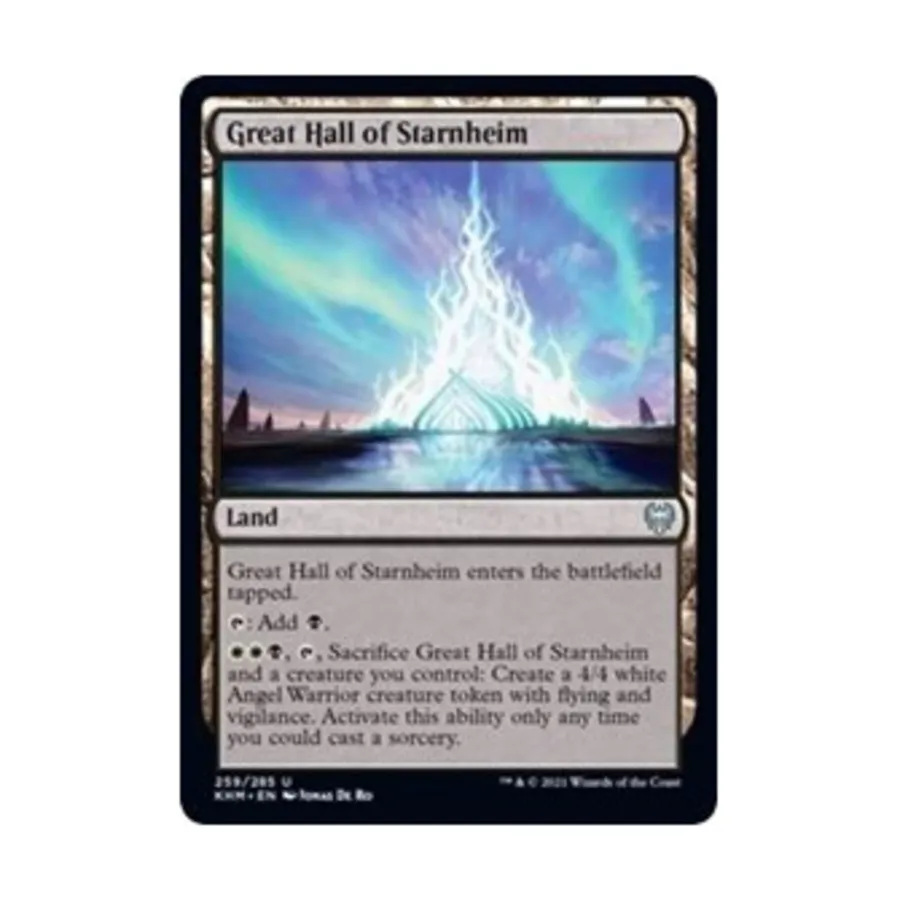 CCG Большой зал Штарнхейма (U), MTG - Kaldheim
CCG Большой зал Штарнхейма (U), MTG - Kaldheim