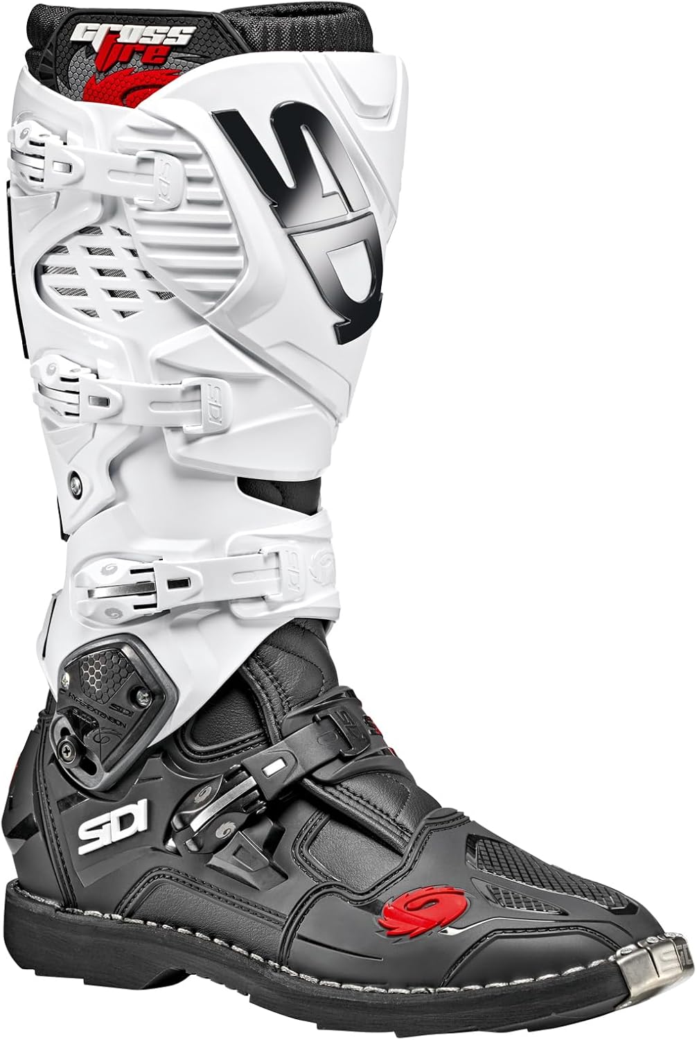 SiDI | Внедорожные мотоциклетные ботинки, профессиональные мотокроссовые ботинки для мужчин CROSSFIRE 3, регулируемые и сменные пряжки, система Flex, блок гиперразгиба, черно-белый
SiDI | Внедорожные мотоциклетные ботинки, профессиональные мотокроссовые ботинки для мужчин CROSSFIRE 3, регулируемые и сменные пряжки, система Flex, блок гиперразгиба, черно-белый