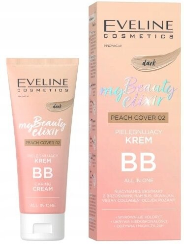 Крем с темным покрытием, 30 мл Eveline Cosmetics, My Beauty Elixir, BB-
Крем с темным покрытием, 30 мл Eveline Cosmetics, My Beauty Elixir, BB-