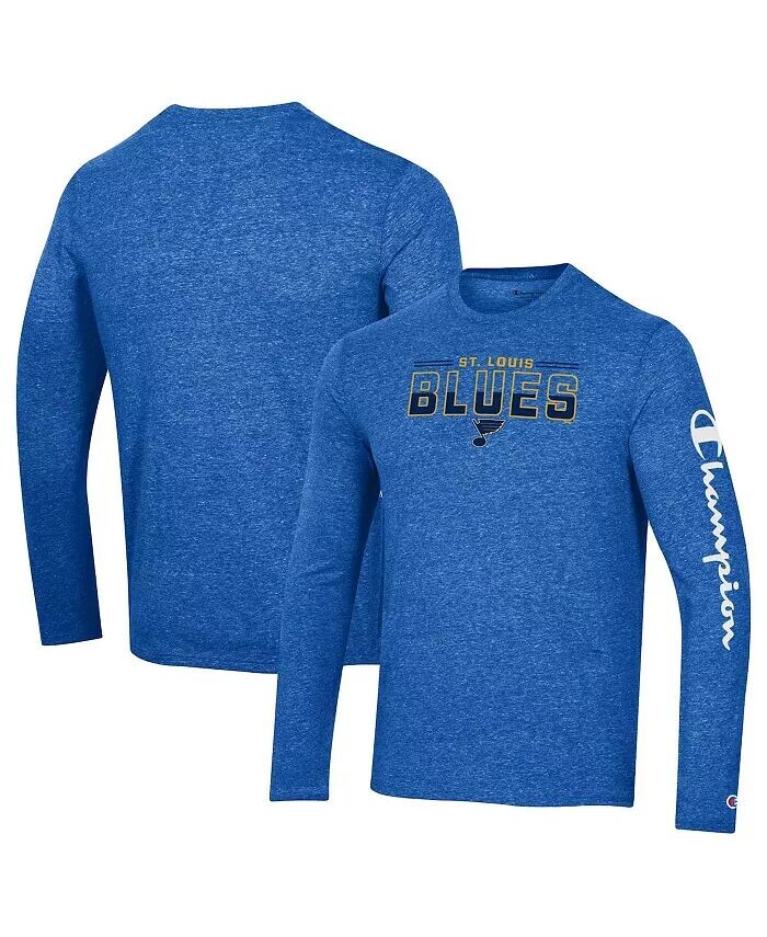 Футболка мужская Heather Royal St. Louis Blues Tri-Blend с длинным рукавом Champion
Футболка мужская Heather Royal St. Louis Blues Tri-Blend с длинным рукавом Champion
