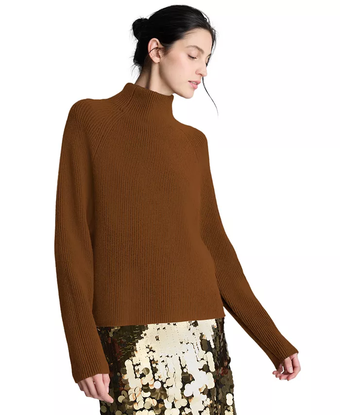 Женский свитер с втачным рукавом и высоким воротником Kenneth Cole, загар/бежевый
Женский свитер с втачным рукавом и высоким воротником Kenneth Cole, загар/бежевый