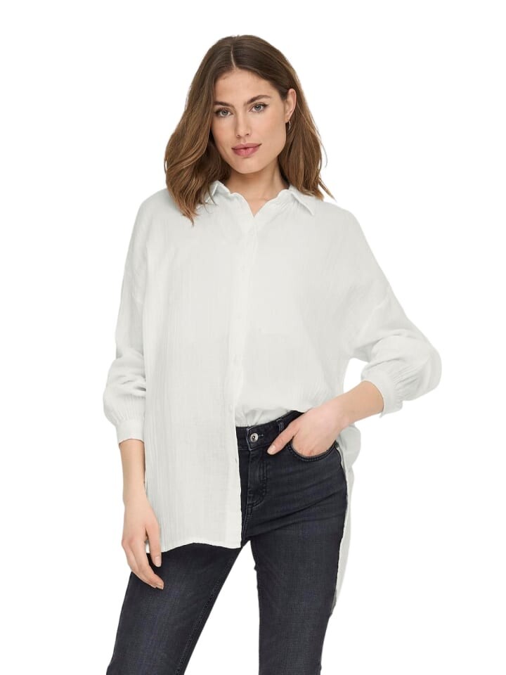 Рубашка ONLY ONLTHYRA OVERSIZED, белый
Рубашка ONLY ONLTHYRA OVERSIZED, белый