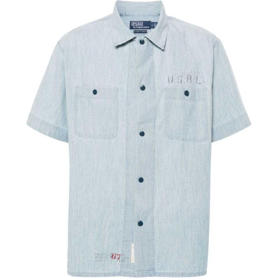 Футболка с коротким рукавом Denim Shirt Polo Ralph Lauren, светло-голубая
Футболка с коротким рукавом Denim Shirt Polo Ralph Lauren, светло-голубая