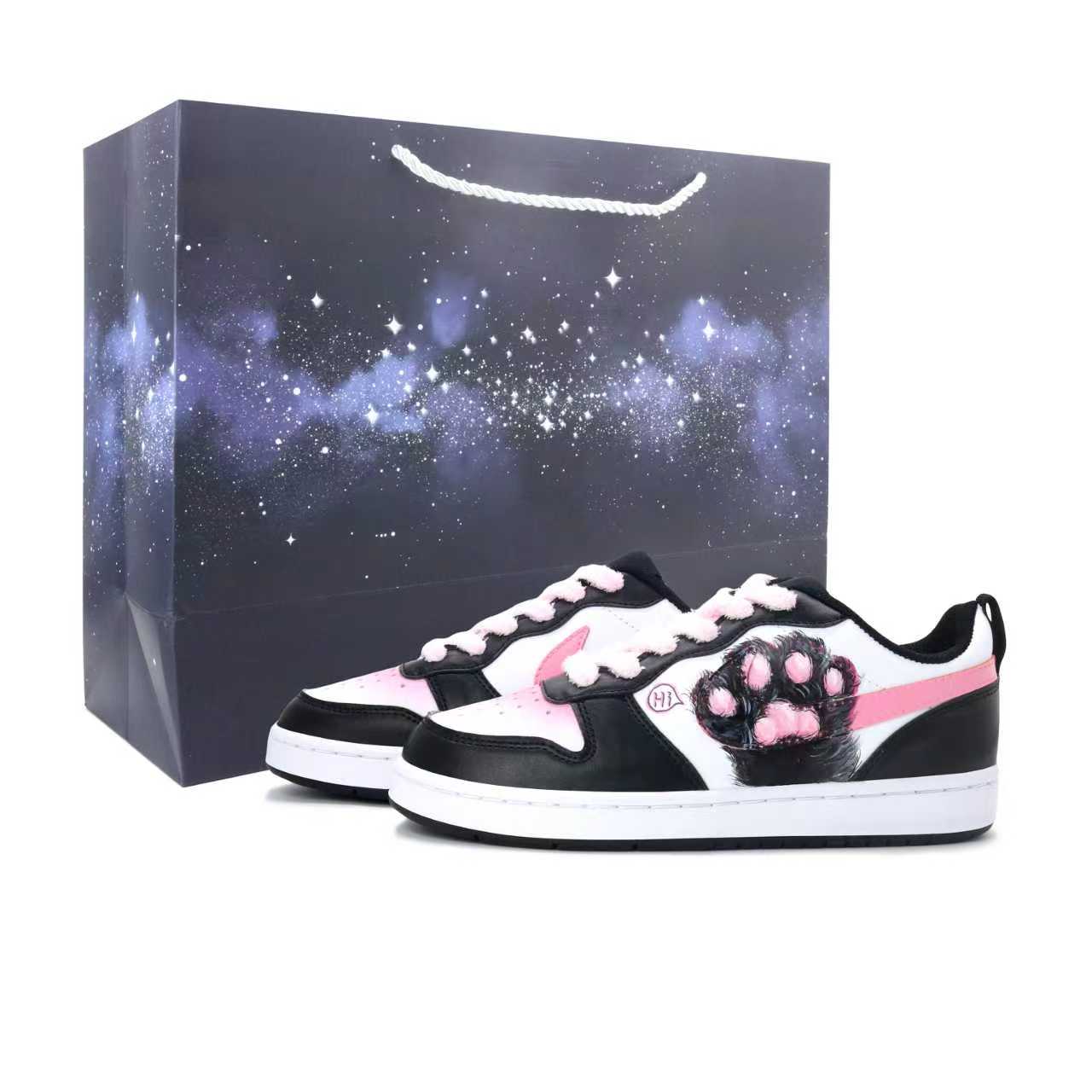 Nike Кроссовки для скейтбординга Court Borough Soft Grip устойчивые к истиранию дышащие низкие черные белые розовые детские
Nike Кроссовки для скейтбординга Court Borough Soft Grip устойчивые к истиранию дышащие низкие черные белые розовые детские