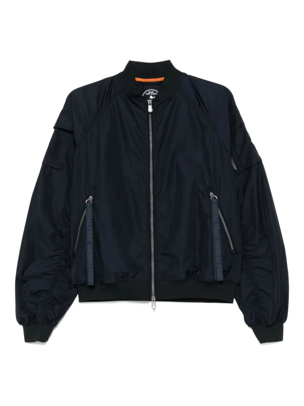 Бомбер на молнии Save The Duck, черный
Бомбер на молнии Save The Duck, черный