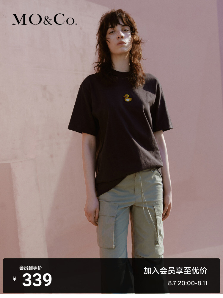 Футболка женская Moco с короткими рукавами, черный / белый
Футболка женская Moco с короткими рукавами, черный / белый