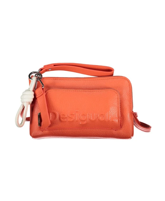 Розовая сумочка с регулируемым плечевым ремнем Desigual, оранжевый
Розовая сумочка с регулируемым плечевым ремнем Desigual, оранжевый