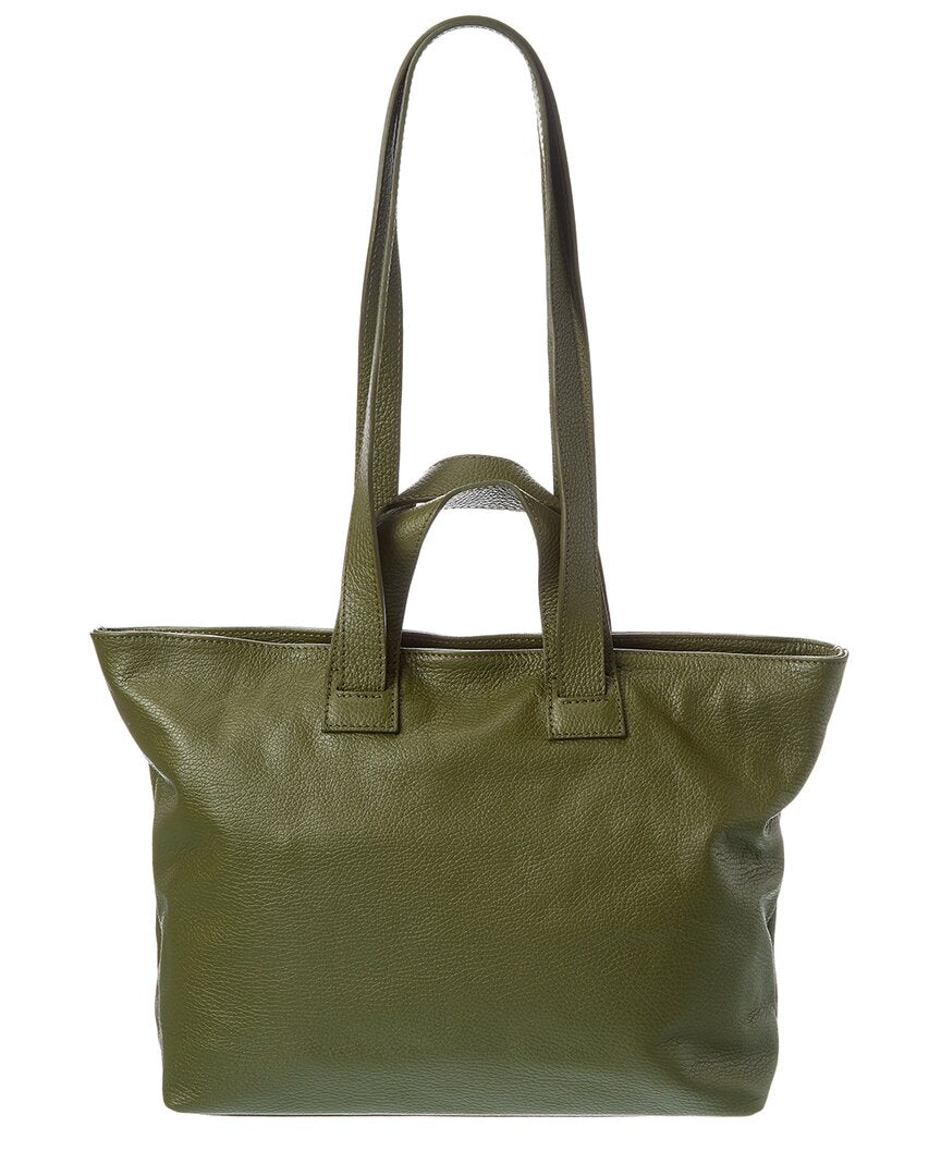 Кожаная сумка-тоут Persaman New York Adelaide, зеленый
Кожаная сумка-тоут Persaman New York Adelaide, зеленый