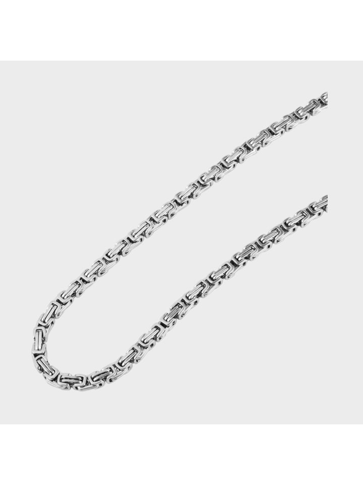 Adeliás Колье унисекс - цепочка «Королевская» из нержавеющей стали, 55 см, серебряная
Adeliás Колье унисекс - цепочка «Королевская» из нержавеющей стали, 55 см, серебряная