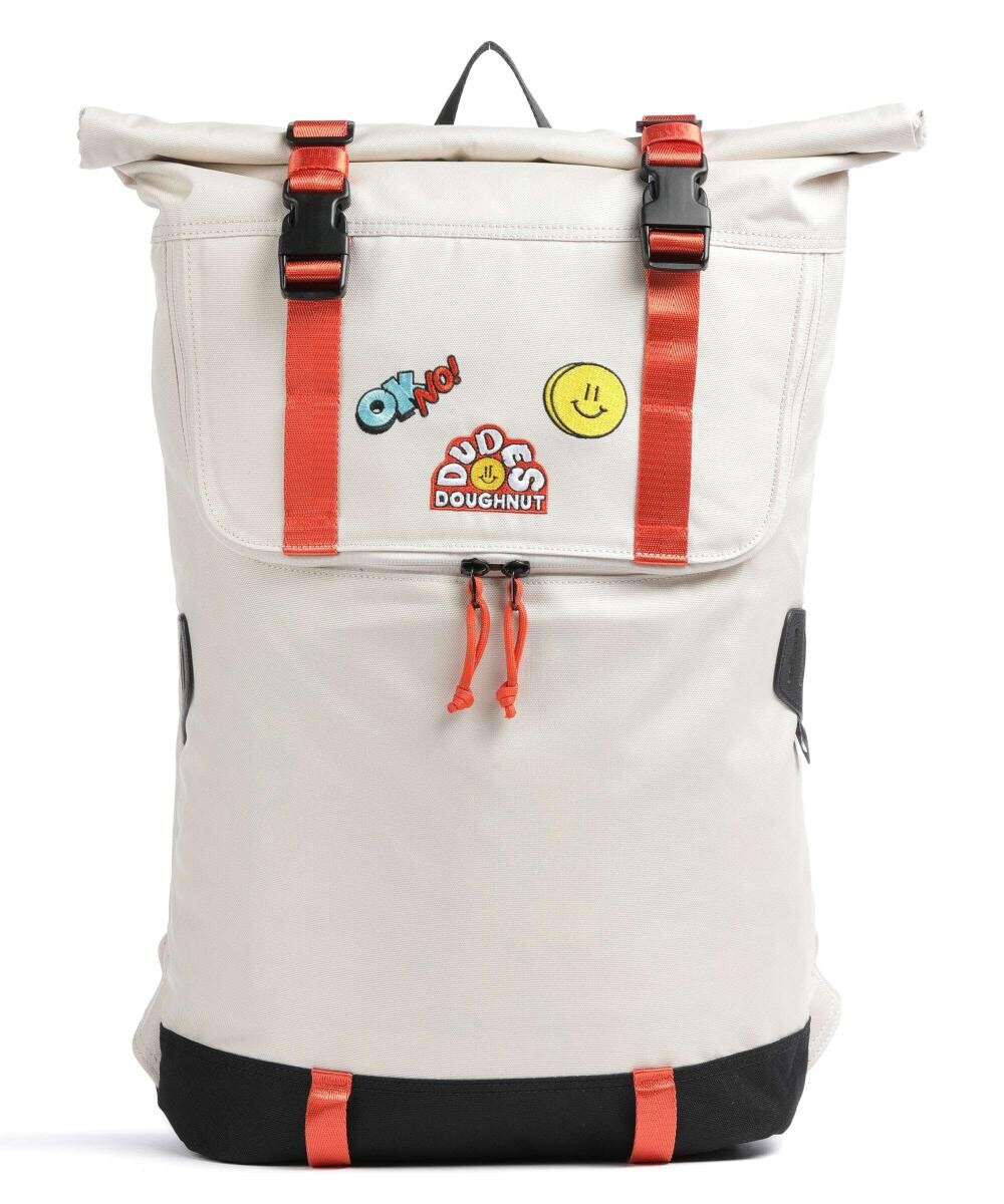 Рюкзак The Dudes Christopher Dark Rolltop 15 дюймов из переработанного полиэстера Doughnut, бежевый
Рюкзак The Dudes Christopher Dark Rolltop 15 дюймов из переработанного полиэстера Doughnut, бежевый