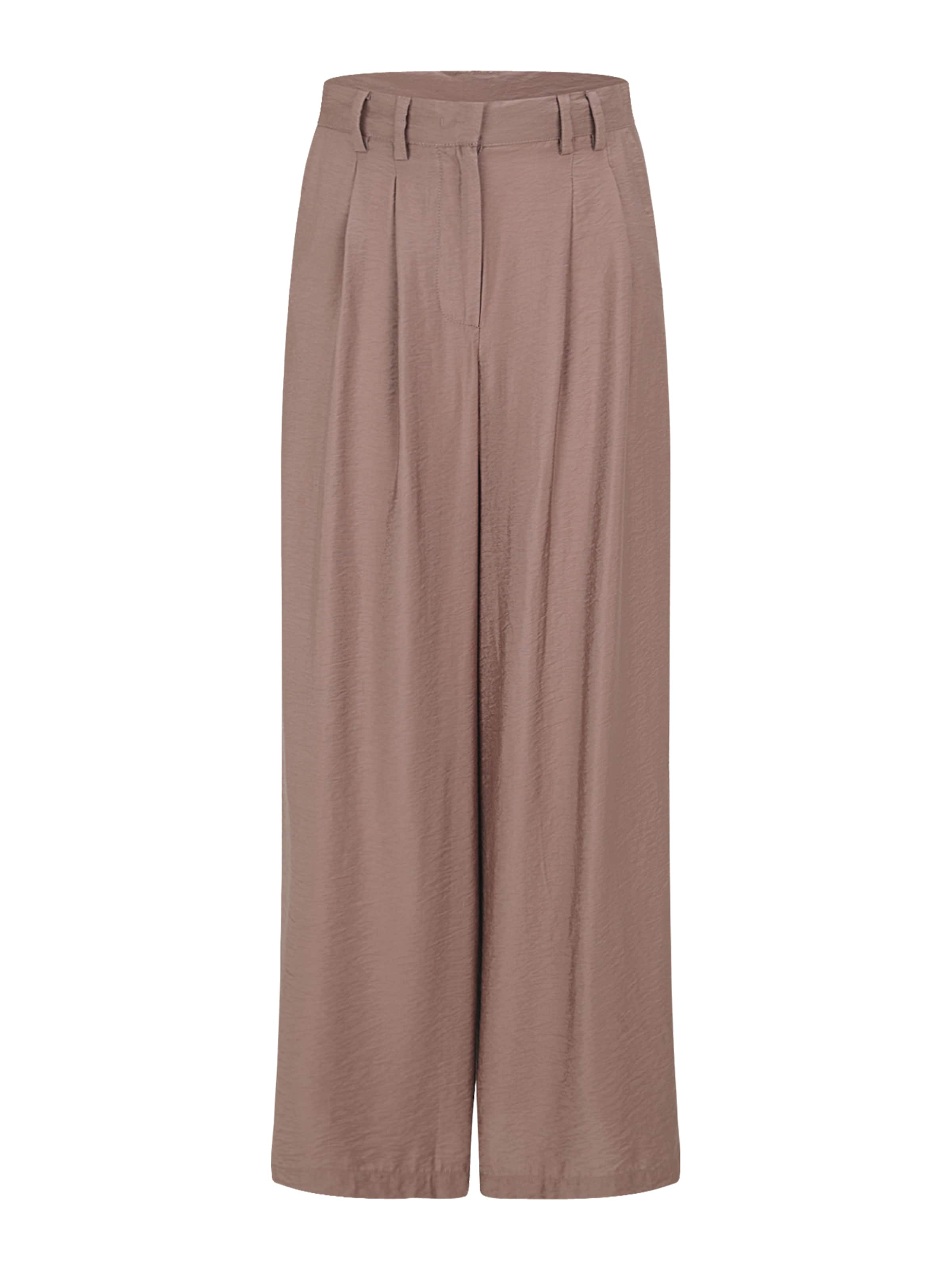 Guido Maria Kretschmer Women Широкие брюки 'Finja' со складками спереди в цвете Taupeе
Guido Maria Kretschmer Women Широкие брюки 'Finja' со складками спереди в цвете Taupeе