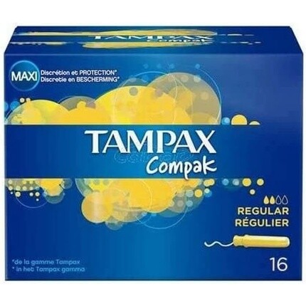Тампакс Компак Обычный Tampax
Тампакс Компак Обычный Tampax
