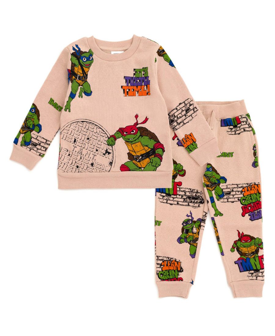 Комплект из флисовой толстовки и штанов для мальчиков TEENAGE MUTANT NINJA TURTLES, Light brown
Комплект из флисовой толстовки и штанов для мальчиков TEENAGE MUTANT NINJA TURTLES, Light brown