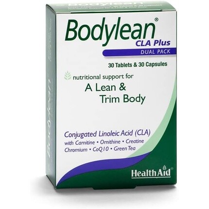 HealthAid Bodylean CLA Plus 30 капсул и 30 таблеток
HealthAid Bodylean CLA Plus 30 капсул и 30 таблеток