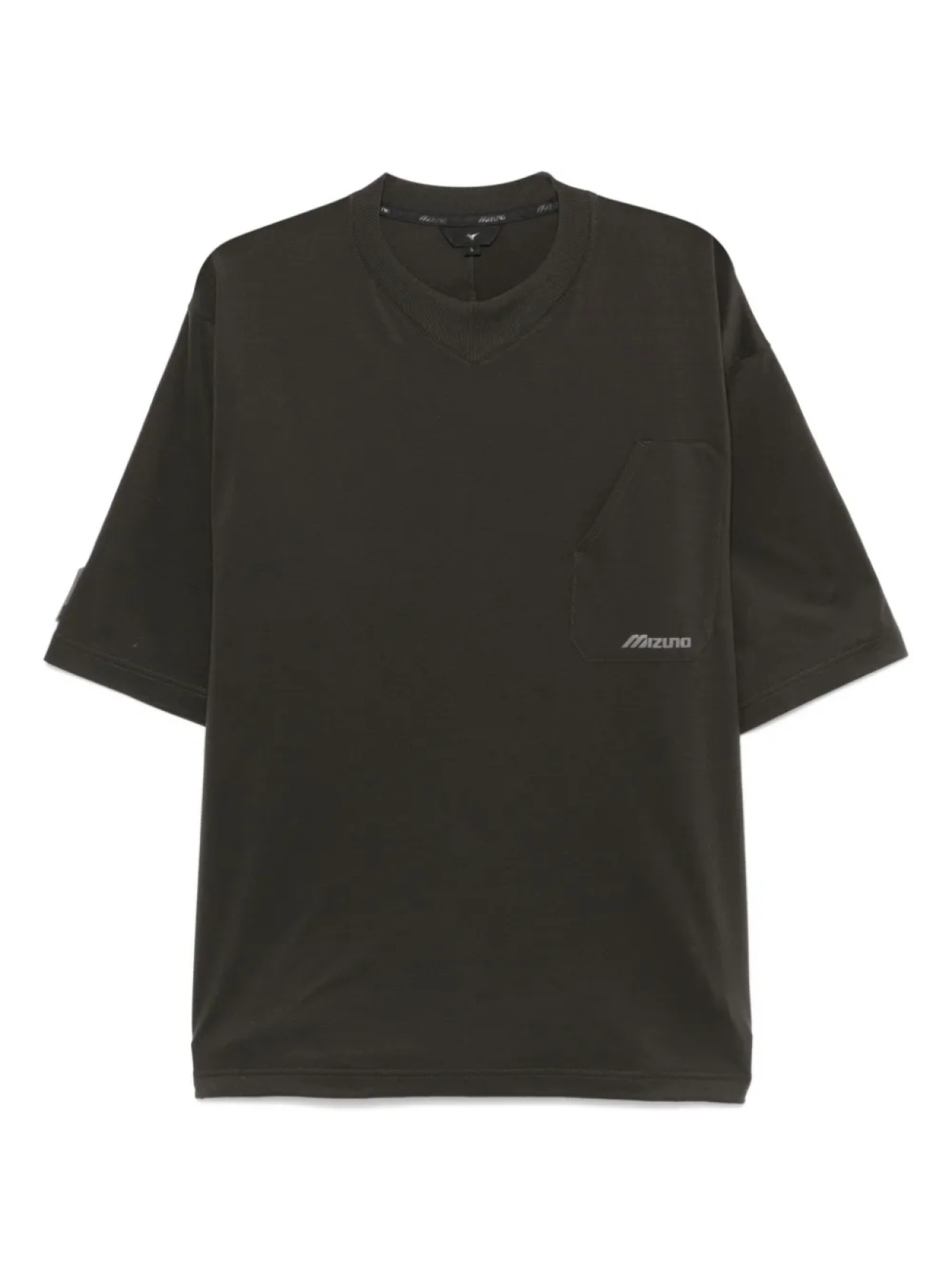 Футболка с разрезом на молнии Mizuno, зеленый
Футболка с разрезом на молнии Mizuno, зеленый