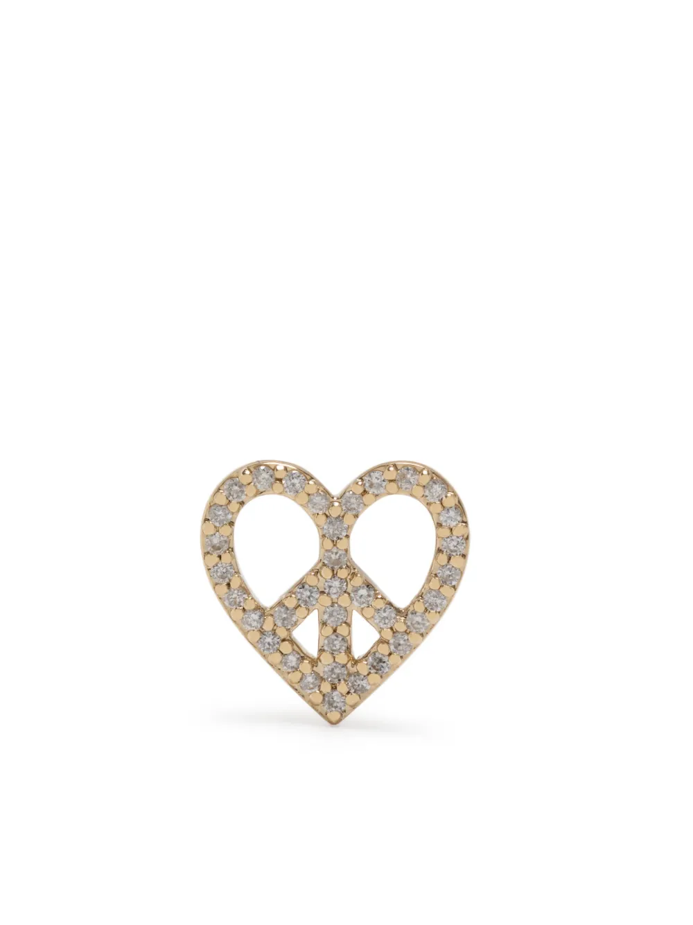 Серьга Peace Heart из желтого золота с бриллиантом Sydney Evan, золотой
Серьга Peace Heart из желтого золота с бриллиантом Sydney Evan, золотой