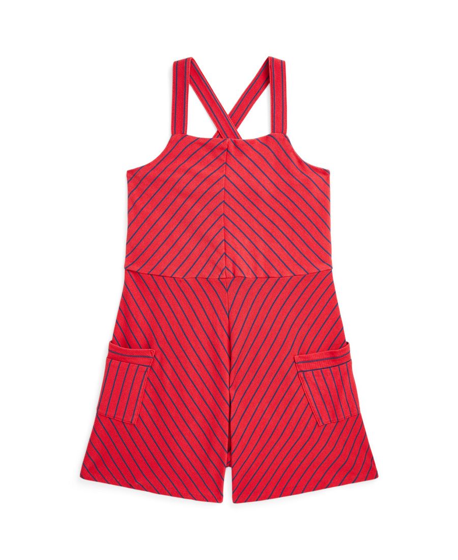 Комбинезон в полоску для девочек Polo Ralph Lauren, Starboard red, Boathouse navy
Комбинезон в полоску для девочек Polo Ralph Lauren, Starboard red, Boathouse navy