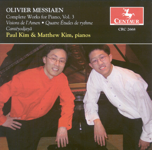 CD диск Messiaen / Kim, Paul / Kim, Matthew: Visions de L'amen for 2 Pianos / Quatre Etudes
CD диск Messiaen / Kim, Paul / Kim, Matthew: Visions de L'amen for 2 Pianos / Quatre Etudes