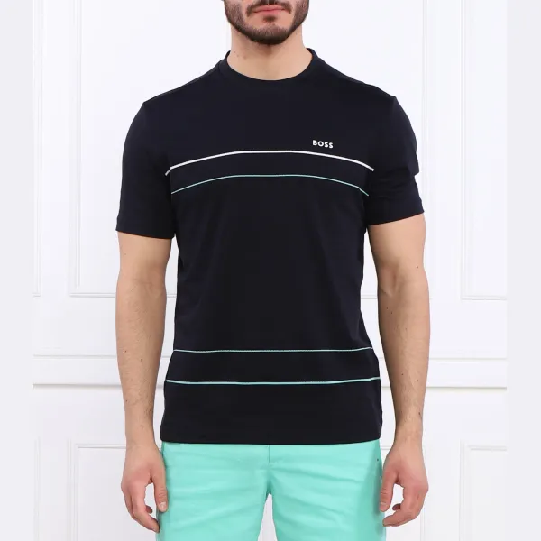 Футболка стандартного кроя 11 Boss, синий
Футболка стандартного кроя 11 Boss, синий