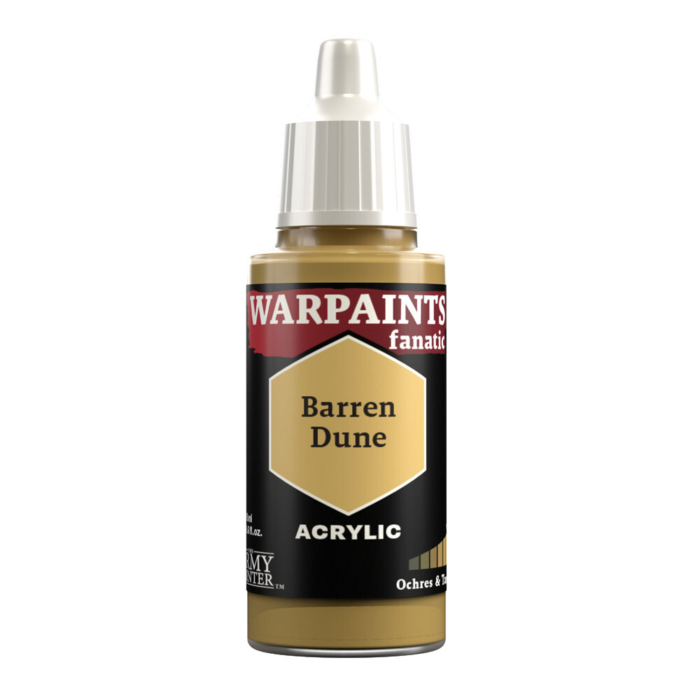 Аксессуары Army Painter Warpaints Fanatic: Barren Dune (18ml)
Аксессуары Army Painter Warpaints Fanatic: Barren Dune (18ml)