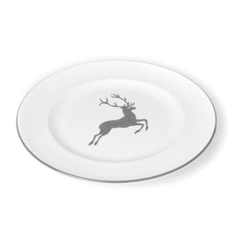 Десертная тарелка Grey Deer / тарелка для завтрака для гурманов d: 22 см / высота: 2,2 см Gmundner Keramik, серый
Десертная тарелка Grey Deer / тарелка для завтрака для гурманов d: 22 см / высота: 2,2 см Gmundner Keramik, серый