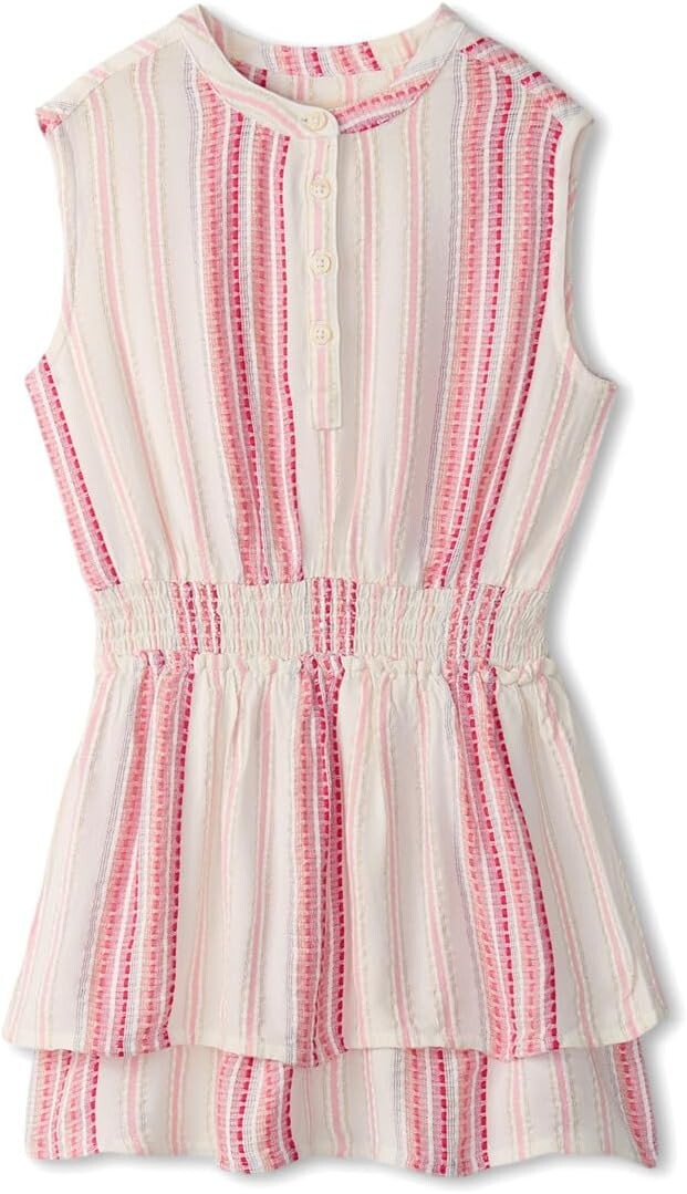 Платье Hatley Ribbon Stripe Smocked Waist Dress, розовый
Платье Hatley Ribbon Stripe Smocked Waist Dress, розовый
